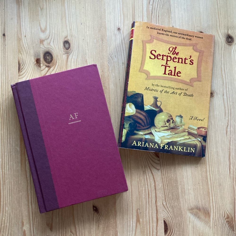3 FOR $15 THE SERPENT'S TALE - ARIANA FRANKLIN ~ HARDCOVER WITH DUST JACKET